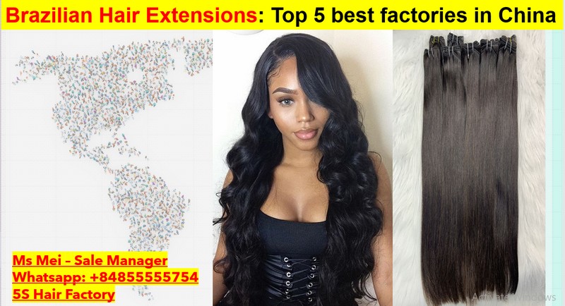 Top 5 Best Brazilian Hair Extensions Factories in China