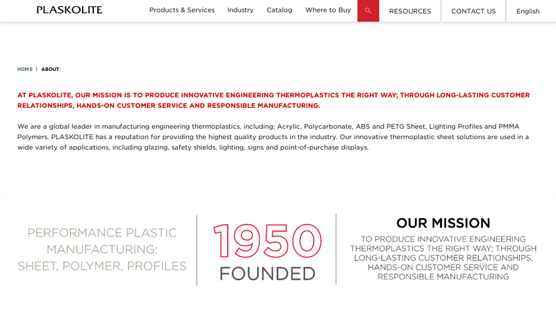 Top Acrylic Sheet, Polymer & Coatings Manufacturer