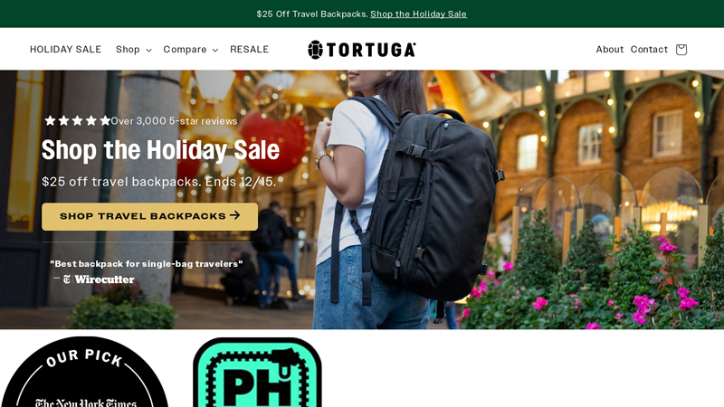 Tortuga Travel Backpacks