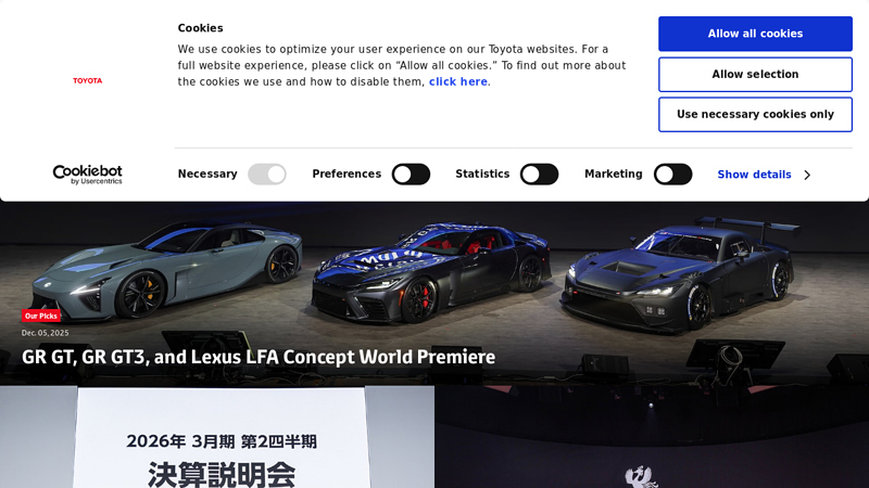 Toyota Motor Corporation Official Global Website