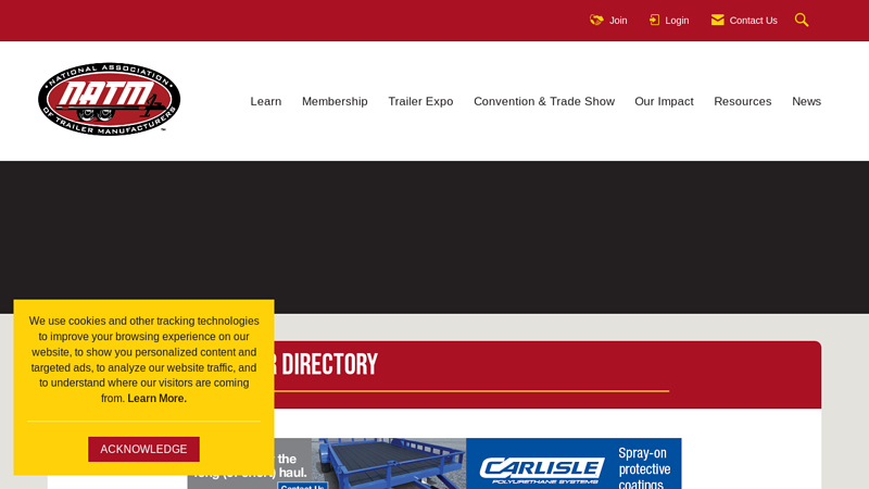 Trailer Manufacturer Directory
