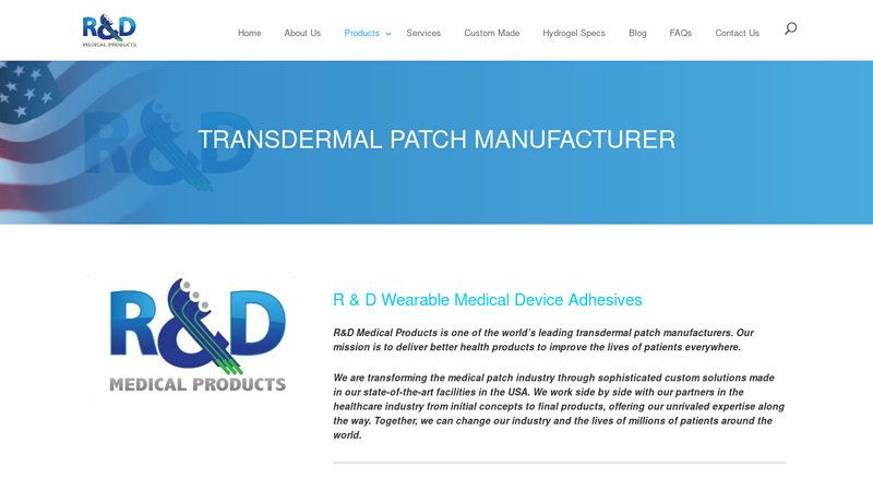 Transdermal Patch Manufacturer