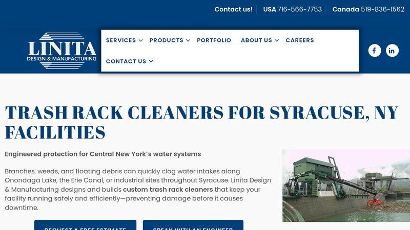 Trash Rack Cleaners Syracuse, NY