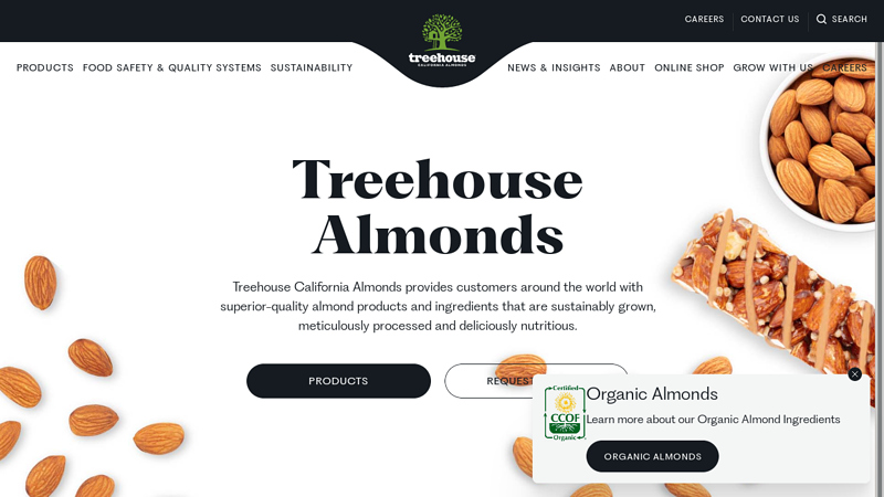 Treehouse California Almonds: Superior