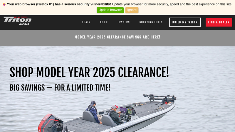Triton Fishing Boats