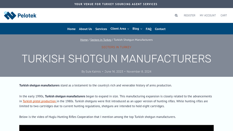 Turkish Shotgun Manufacturers