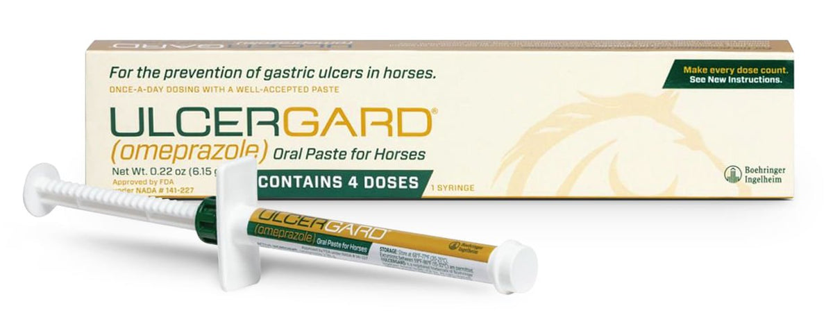 UlcerGard (Omeprazole) for Horses Boehringer Ingelheim