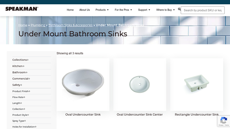 Under Mount Bathroom Sinks Archives