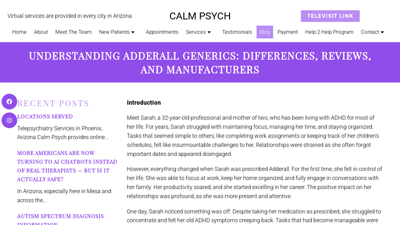 Understanding Adderall Generics