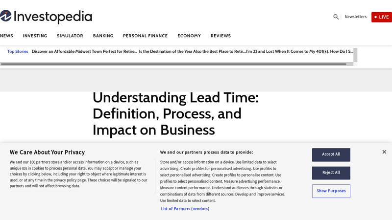 Understanding Lead Time
