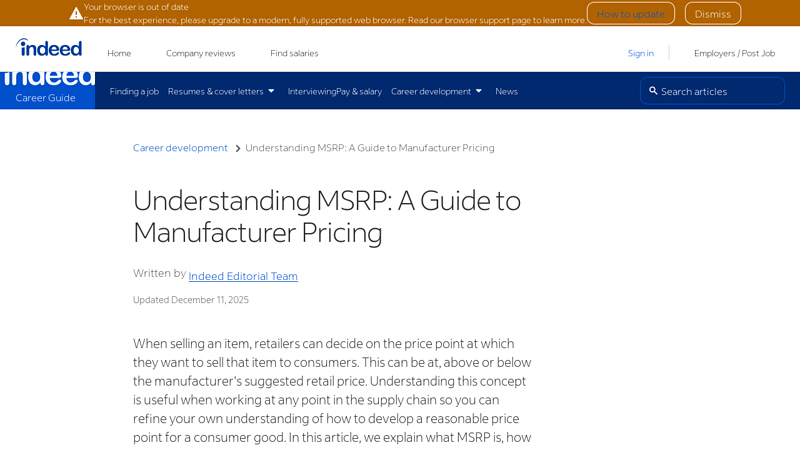 Understanding MSRP: A Guide to Manufacturer Pricing