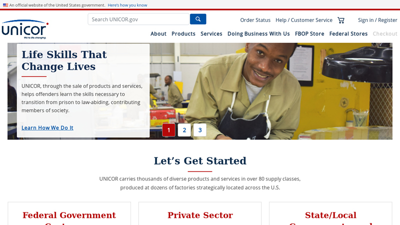 UNICOR  Page