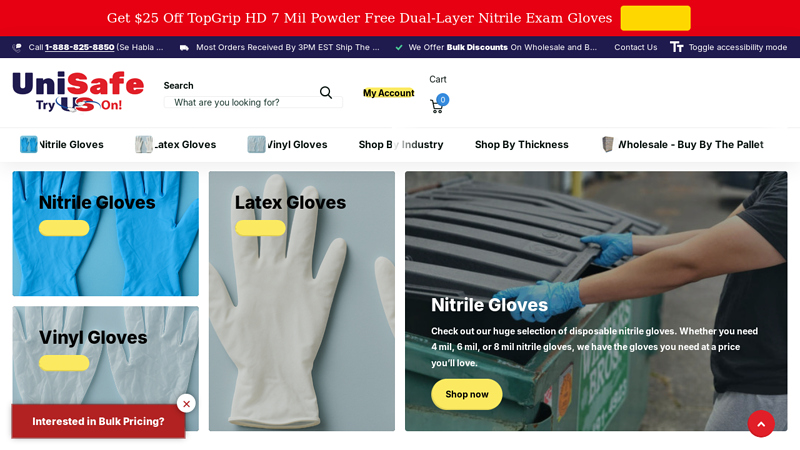 Unisafe Gloves