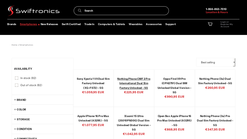 Unlocked Smartphones in USA