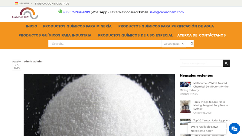 US Manufacturer Saves Big on Caustic Soda Pearls (NaOH) with ...