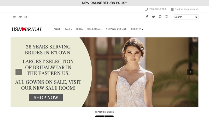 Usa Bridal: Wedding Dresses