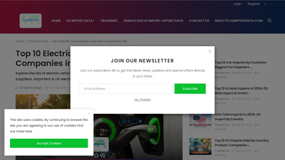 Top 10 Electric Car Suppliers & Exporter Companies in USA