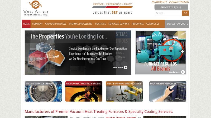Vacuum Furnace Engineering, Manufacturers of Quality Vacuum ...