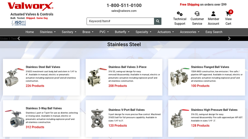 Valworx: Actuated Valves