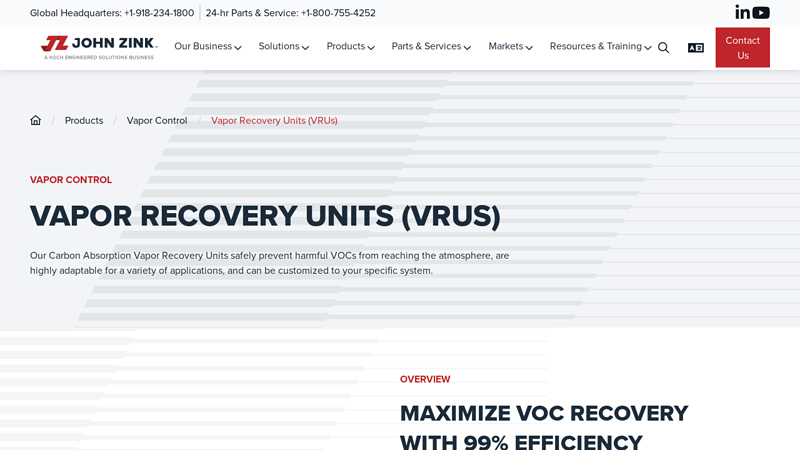 Vapor Recovery Units (VRUs)