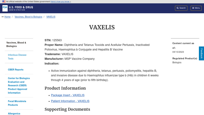 VAXELIS