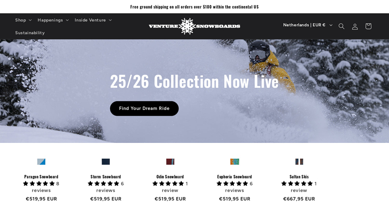 Venture Snowboards
