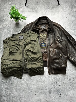 Vintage Avirex Military Jacket
