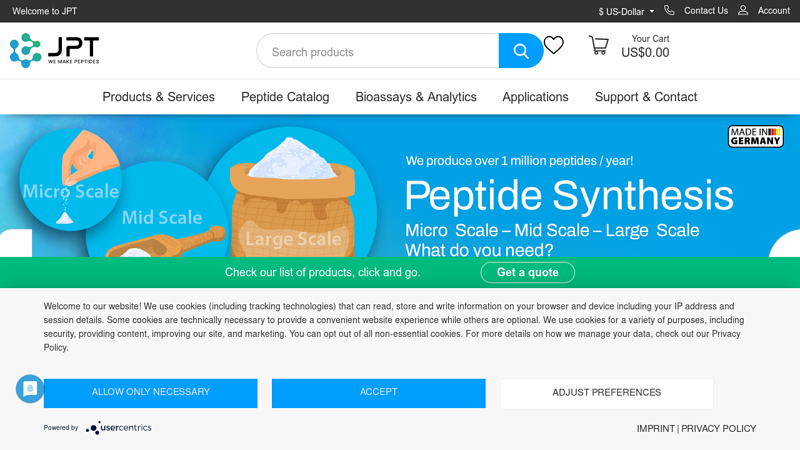 Visit the Peptide Expert