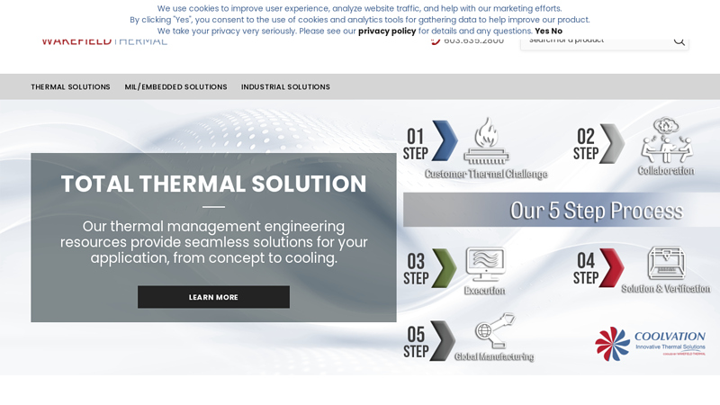 Wakefield Thermal Management Solutions & Cooling Products