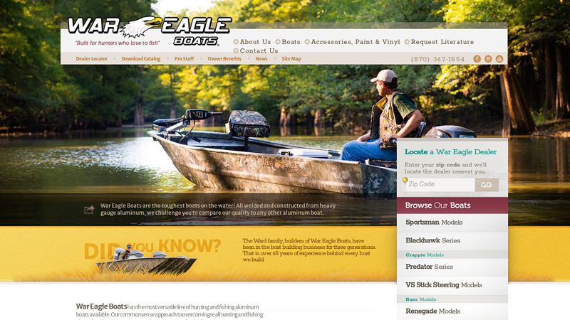 War Eagle Boats