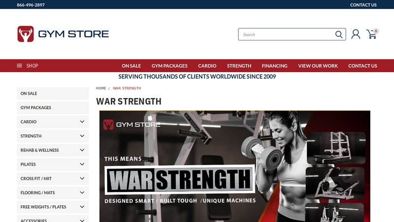 War Strength Fitness Products