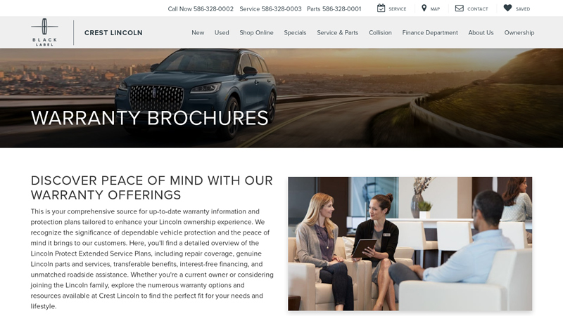 Warranty Brochures