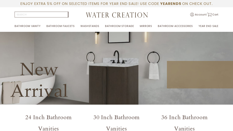 Water Creation Inc. Crafted for you.
