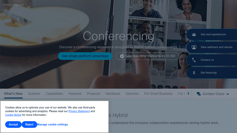 Web and Video Conferencing and Online Meetings