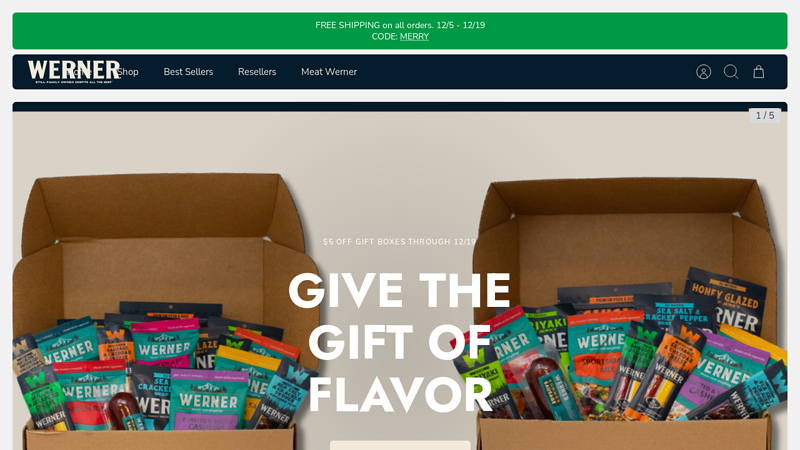 Werner Gourmet Meat Snacks