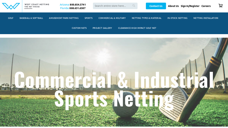 West Coast Netting: Custom Netting