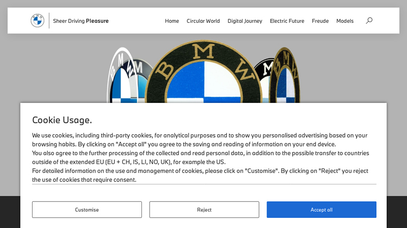 What does the BMW logo mean?