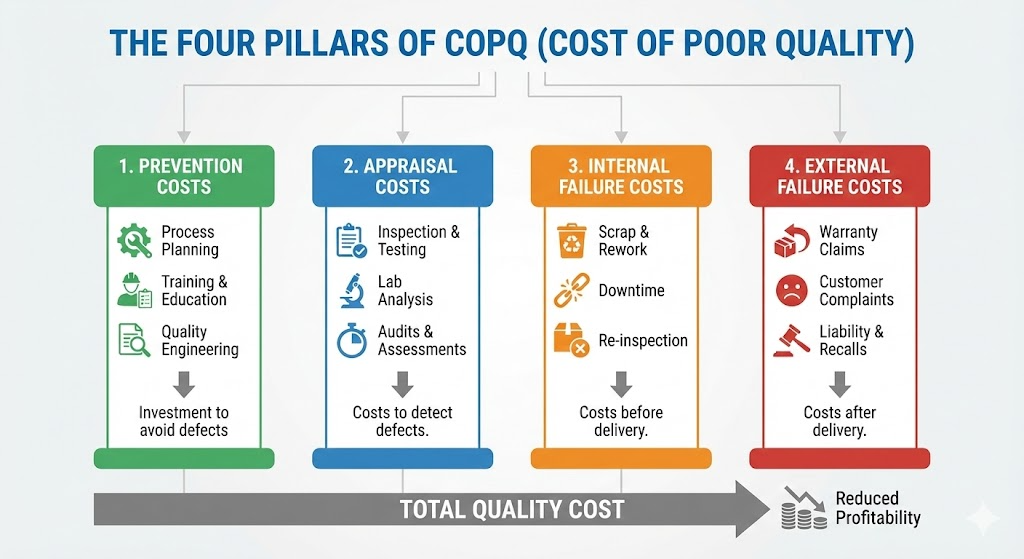 What is COPQ (Cost of Poor Quality)?