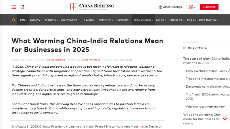 What Warming China