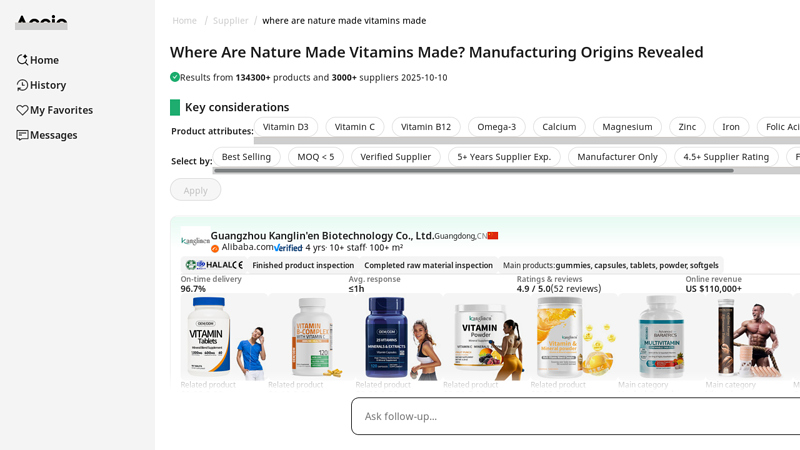 Where Are Nature Made Vitamins Made? Manufacturing Origins ...