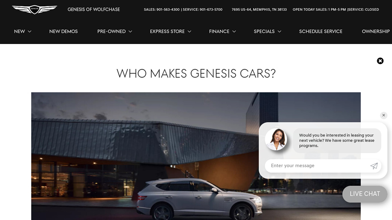 Who Makes Genesis Cars?