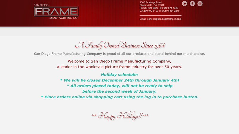 Wholesale frame manufacturer
