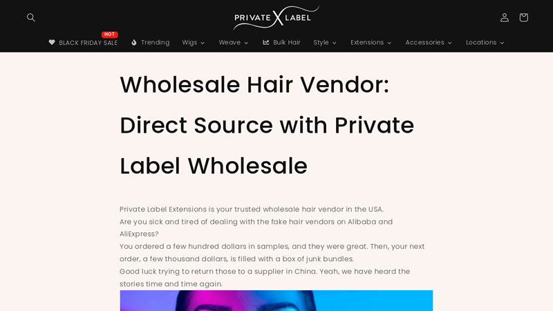 Wholesale Hair Vendor