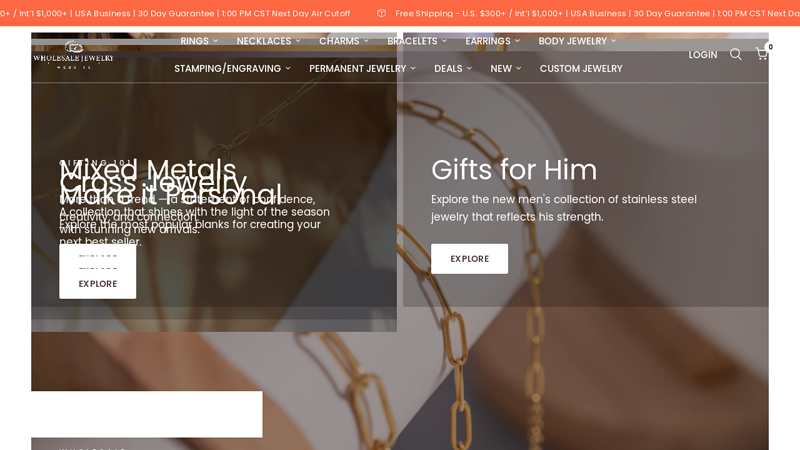 Wholesale Jewelry Website