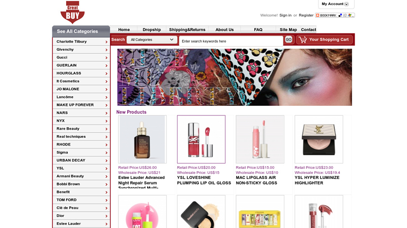 wholesale makeup