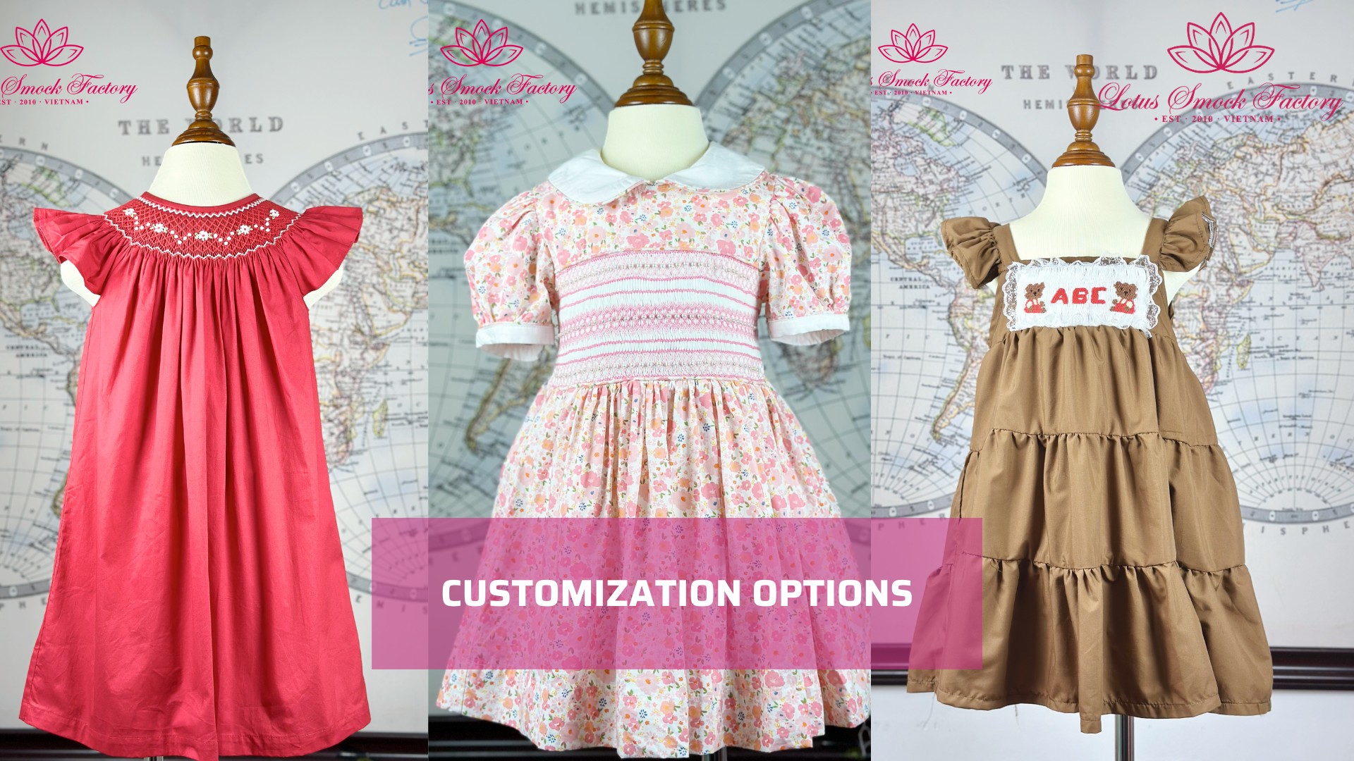 Wholesale Smocked Clothing Suppliers USA
