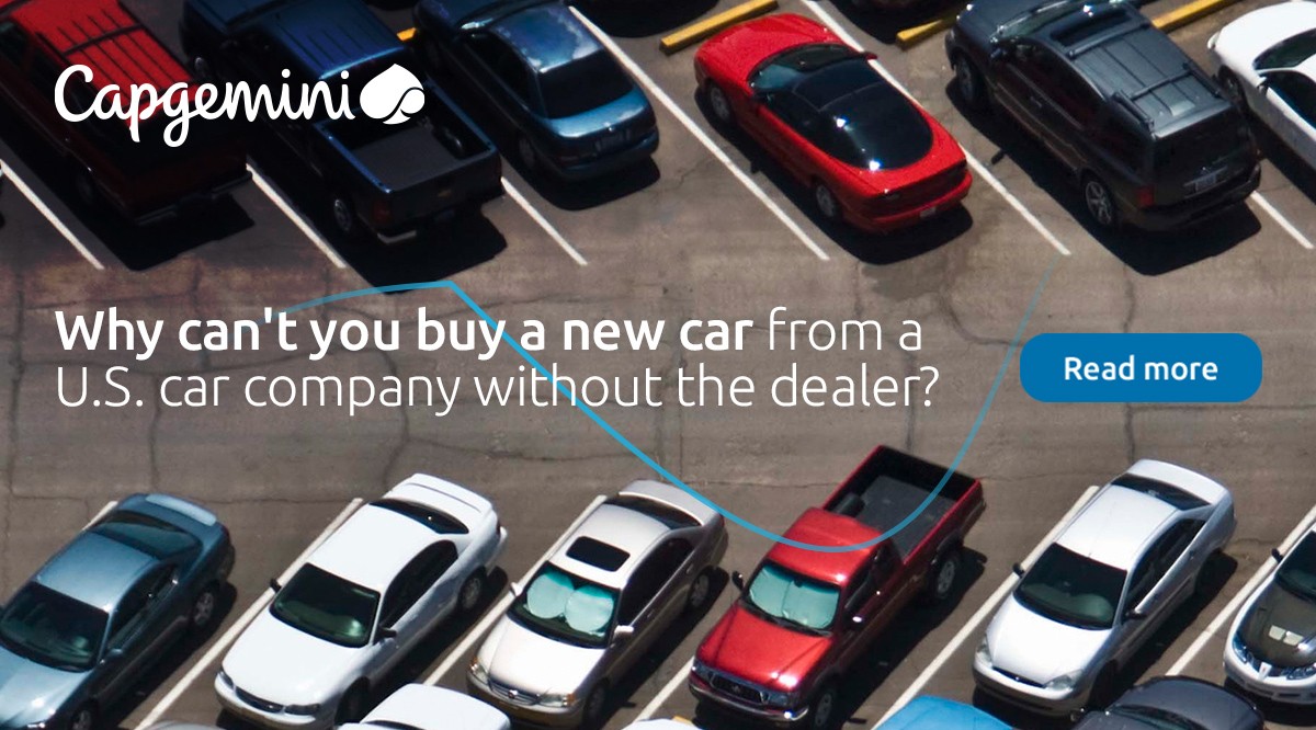 Why don't car manufacturers sell cars directly to customers?