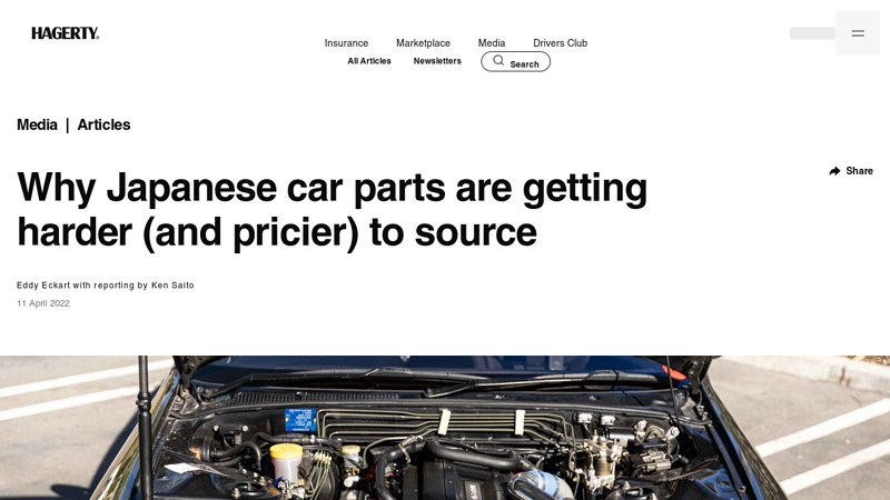 Why Japanese car parts are getting harder (and pricier) to source