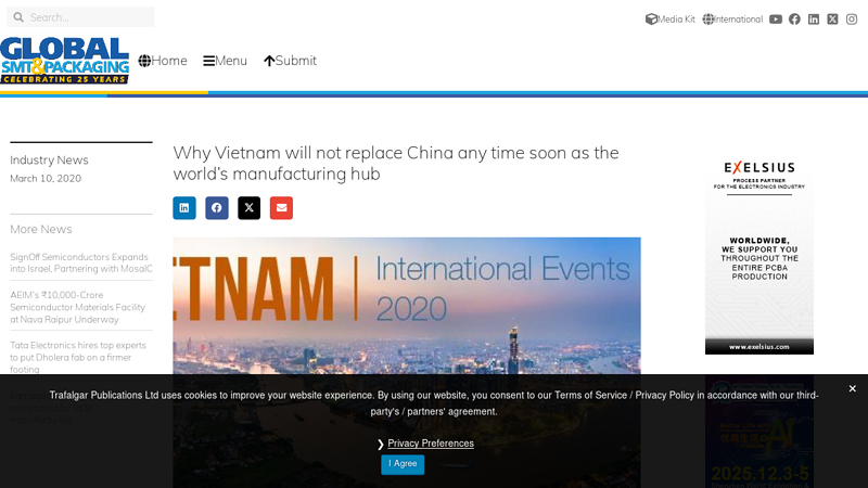 Why Vietnam will not replace China any time soon as the world's ...