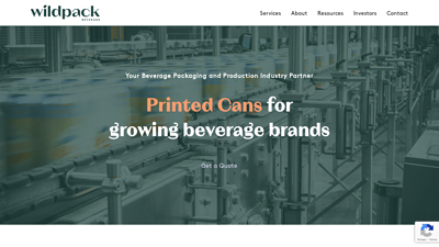 Wildpack Beverage: Beverage Canning Company